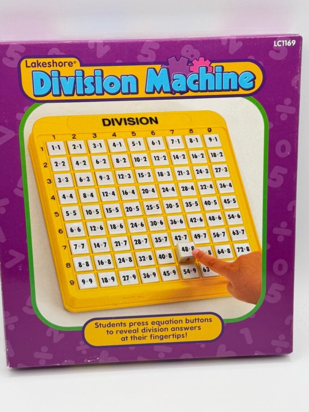 Lakeshore Division Machine Math Learning Toy Self Checking